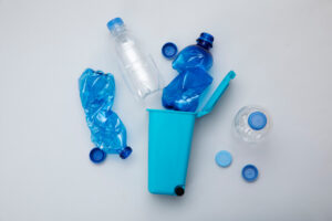 Top view plastic bottles bin arrangement (2) (1)