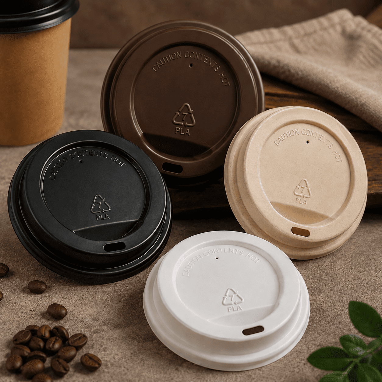 DePLA for Coffee Cup Lids
